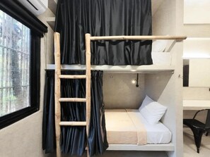 Een kluis op de kamer, geluiddichte muren, gratis wifi