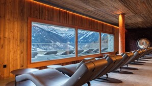 Salas de tratamiento para parejas, sauna y baño de vapor 