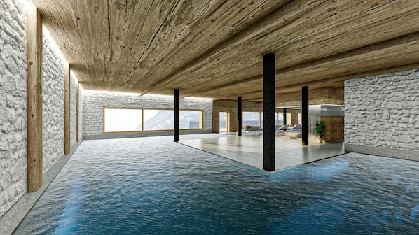 Sauna, steam room, massages