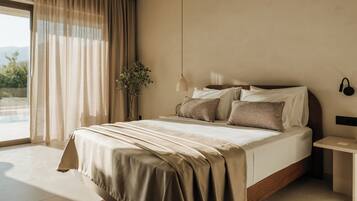 Superior Suite, Private Pool | In-room safe, blackout curtains, soundproofing, iron/ironing board