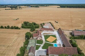 Exterior - So Villa Bois Lecomte (28) - Indoor and outdoor pool - Padel - 2h from Paris - 60p. (Saint-Eliph)