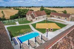 Exterior - So Villa Bois Lecomte (28) - Indoor and outdoor pool - Padel - 2h from Paris - 60p. (Saint-Eliph)