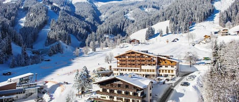 Majoituspaikan julkisivu