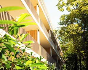 Fassade der Unterkunft
