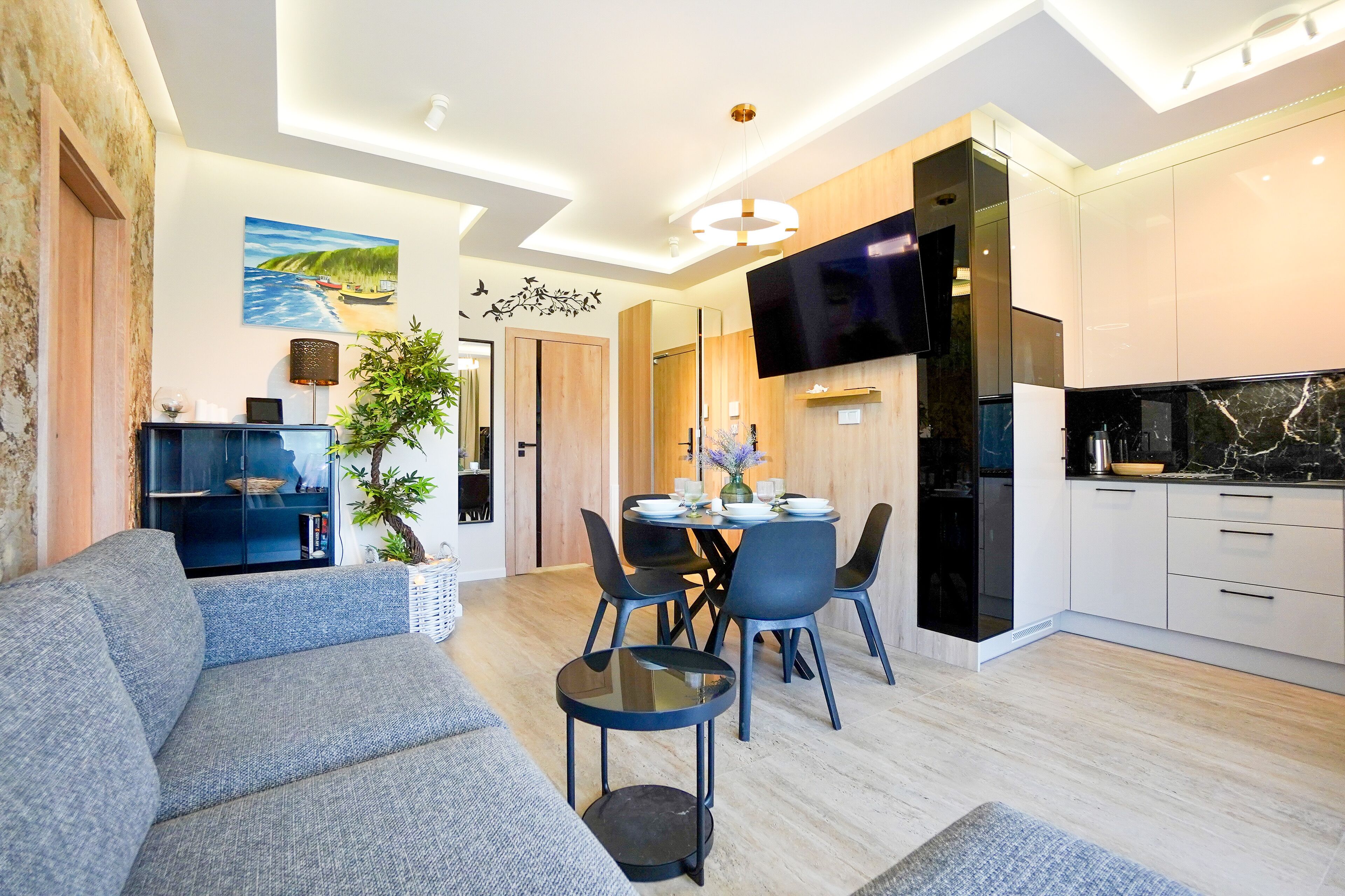 高级公寓, 2 间卧室 | 私人简易厨房 | 冰箱、微波炉、炉灶、茶具/咖啡用具