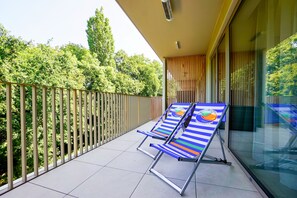 Superior Apartment, 2 Bedrooms | Balcony view - Greeneri Park by Baltic Home (Świnoujście)