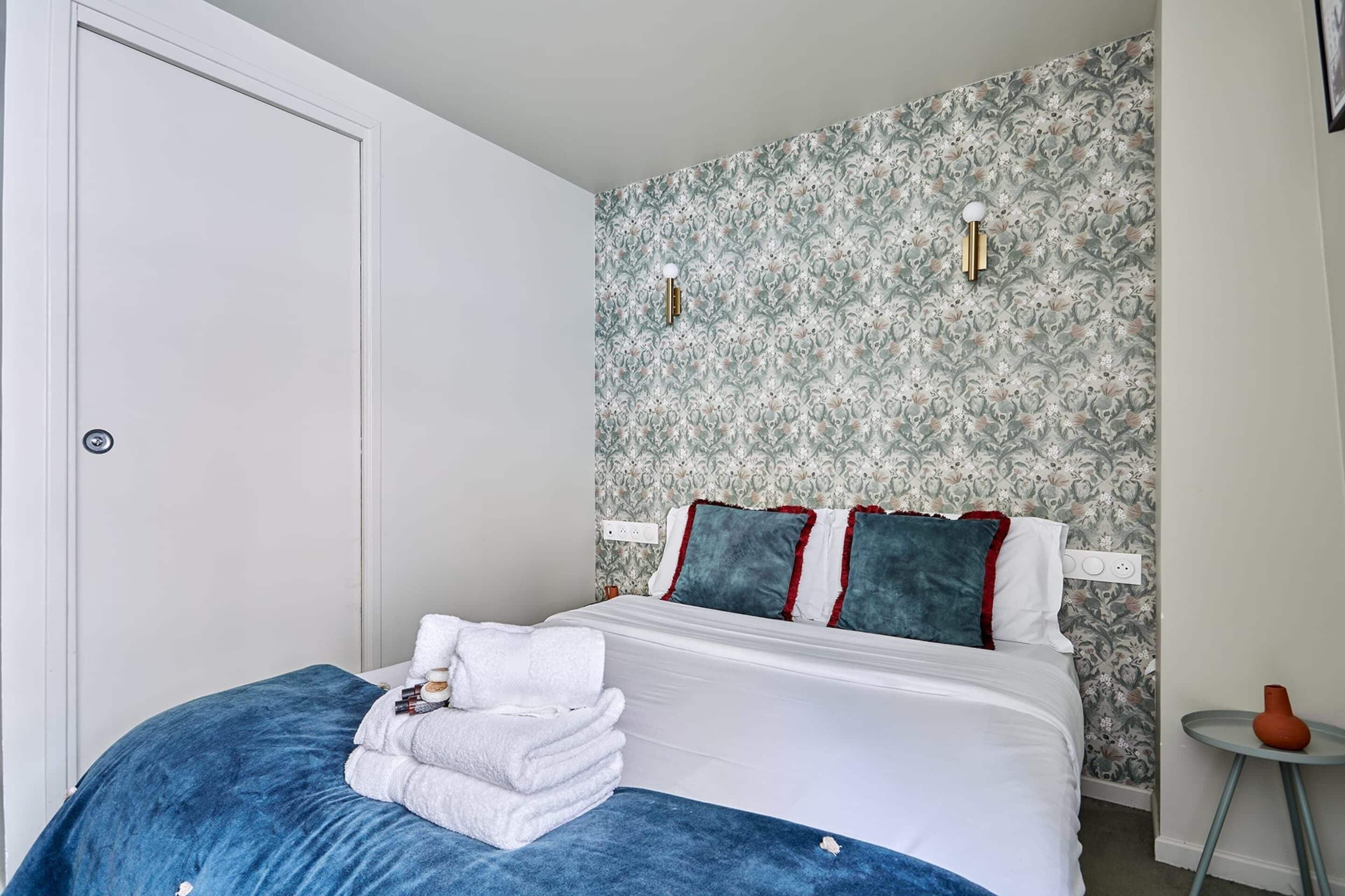 公寓 | 1 多间卧室、笔记本电脑工作区、熨斗/熨衣板、床单