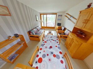 1 bedroom - Charming apt. for 6, glazed loggia in Les Rousses (Les Rousses)