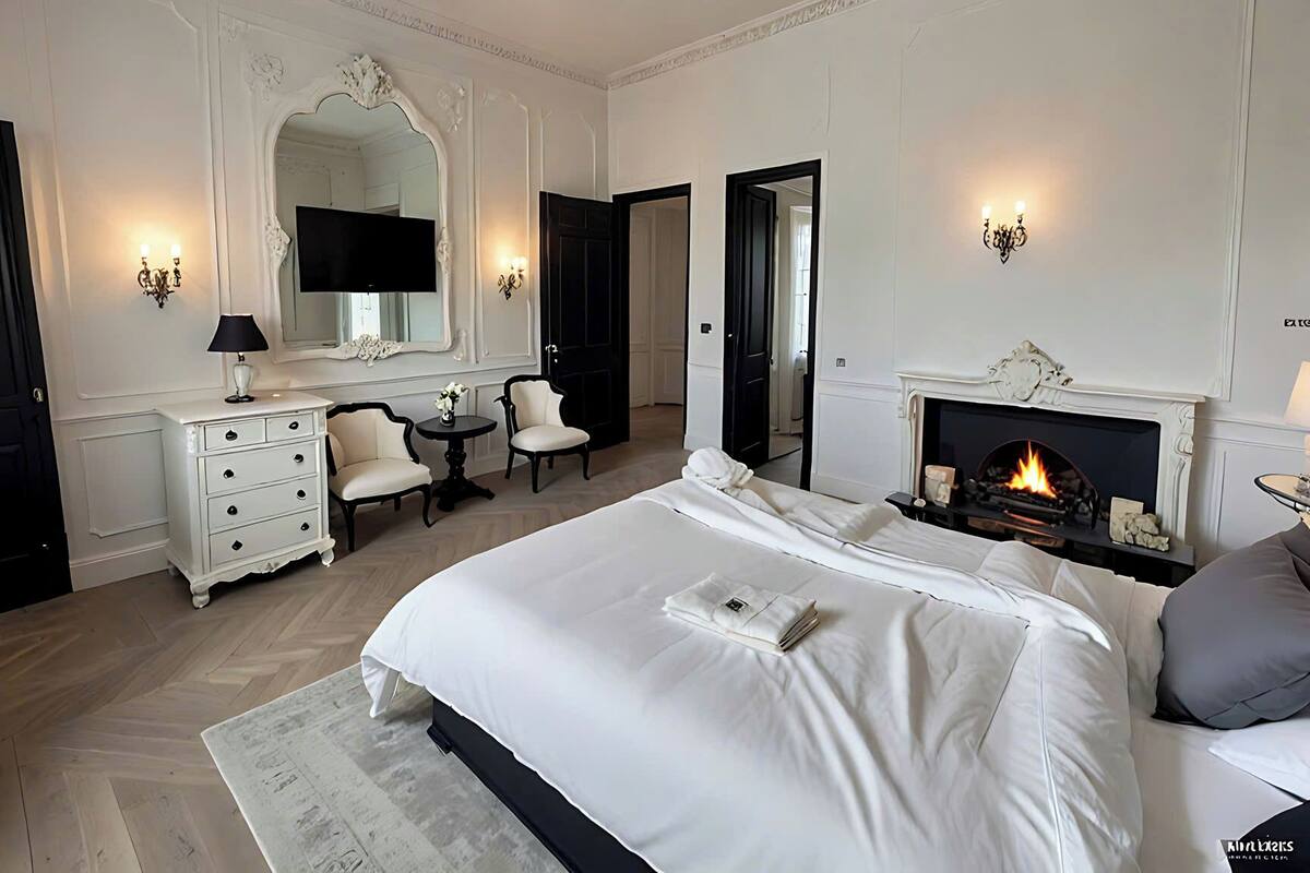 Deluxe Double Room, City View | Desk, laptop workspace, free WiFi