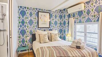 Apartment | 2 Schlafzimmer, laptopgeeigneter Arbeitsplatz, Bügeleisen/Bügelbrett