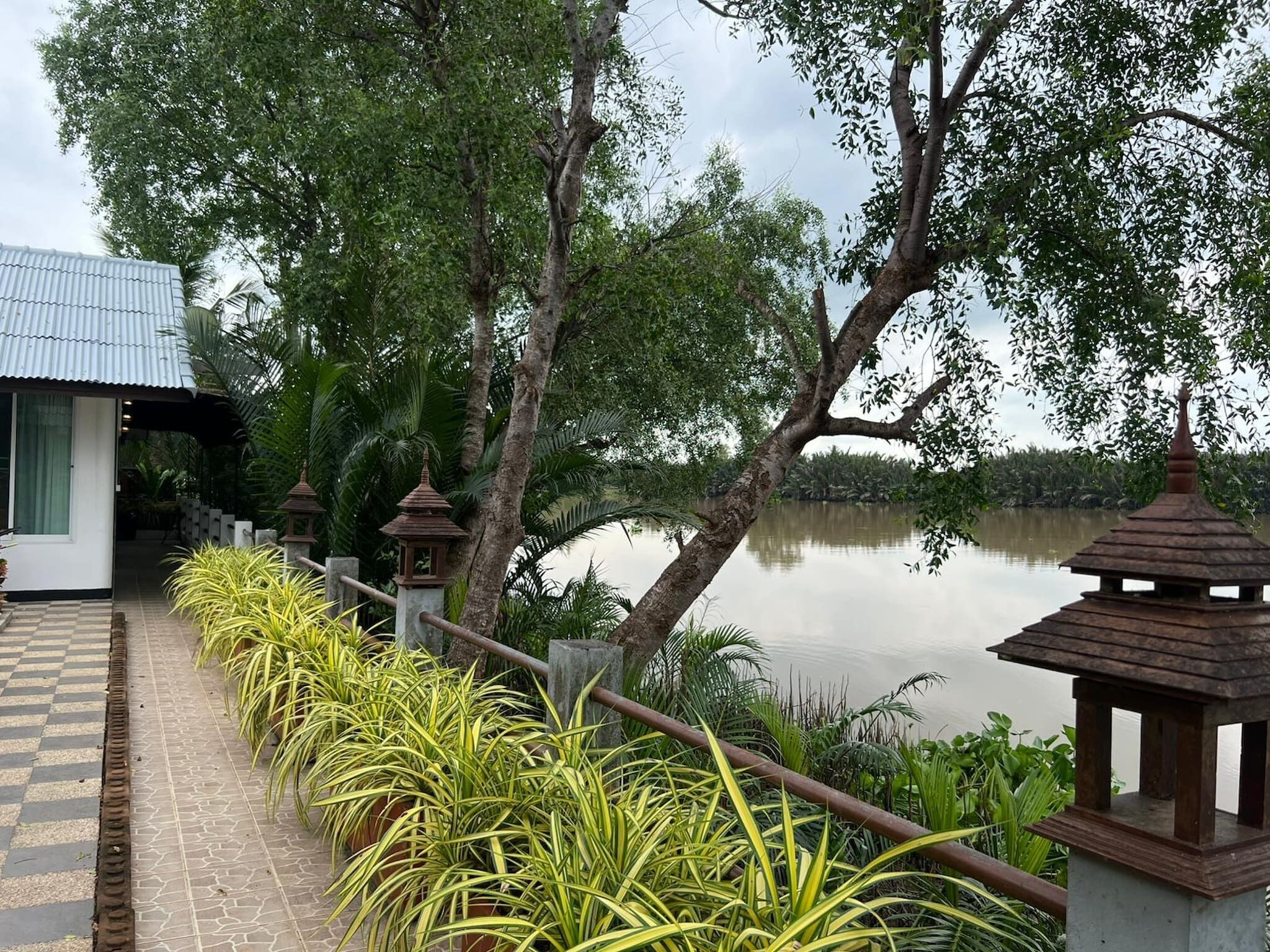Enceinte de l’hébergement