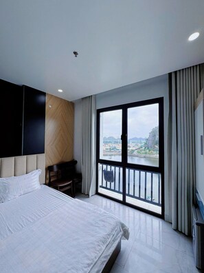 Voorkant van accommodatie