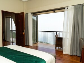Uitzicht vanuit accommodatie