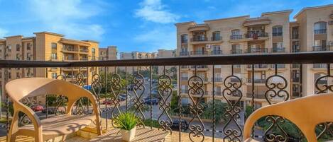 Appartement Confort, vue sur la ville | Vue de la chambre