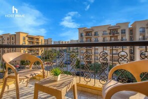 View from room - 2Beds Apartment in Rehab City (New Cairo)