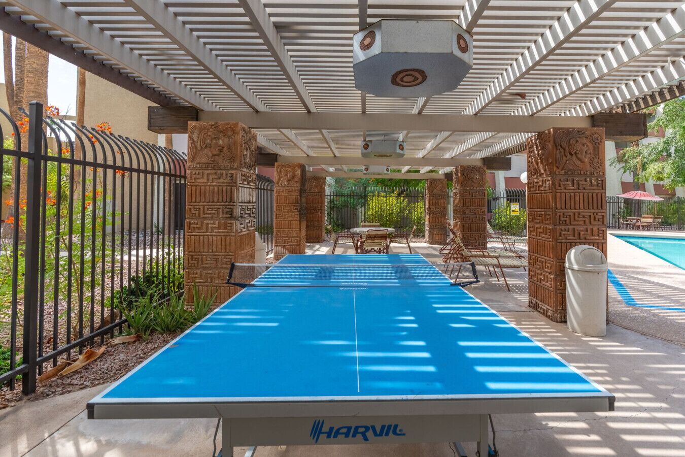 Enceinte de l’hébergement