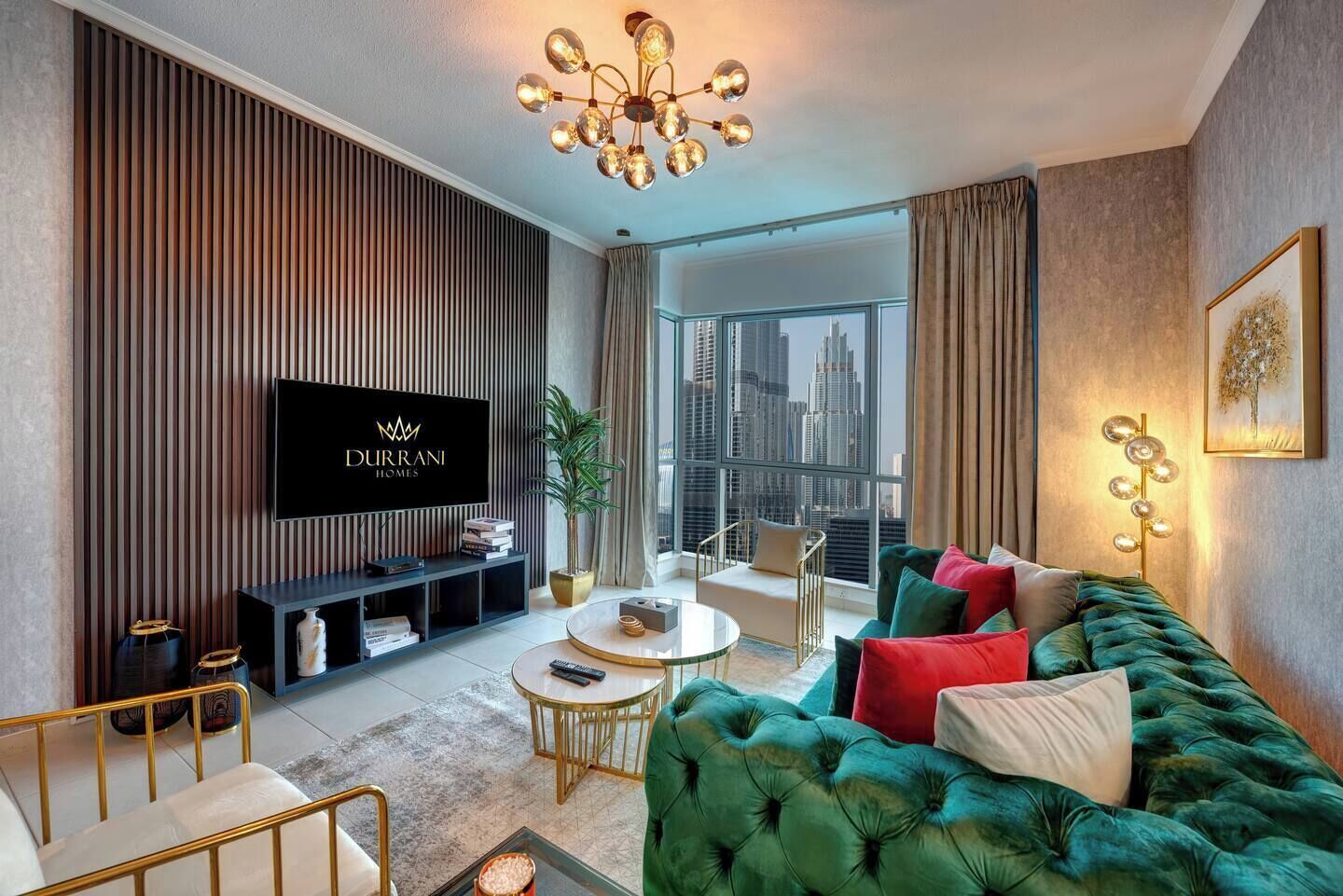 Apartment, Balcony, City View | Living room