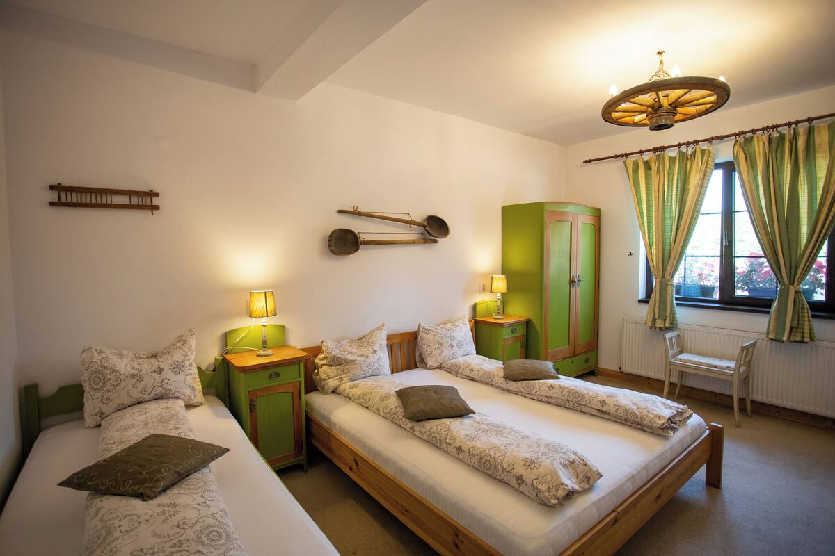 Tremannsrom, fjellutsikt | Wi-fi (inkludert)