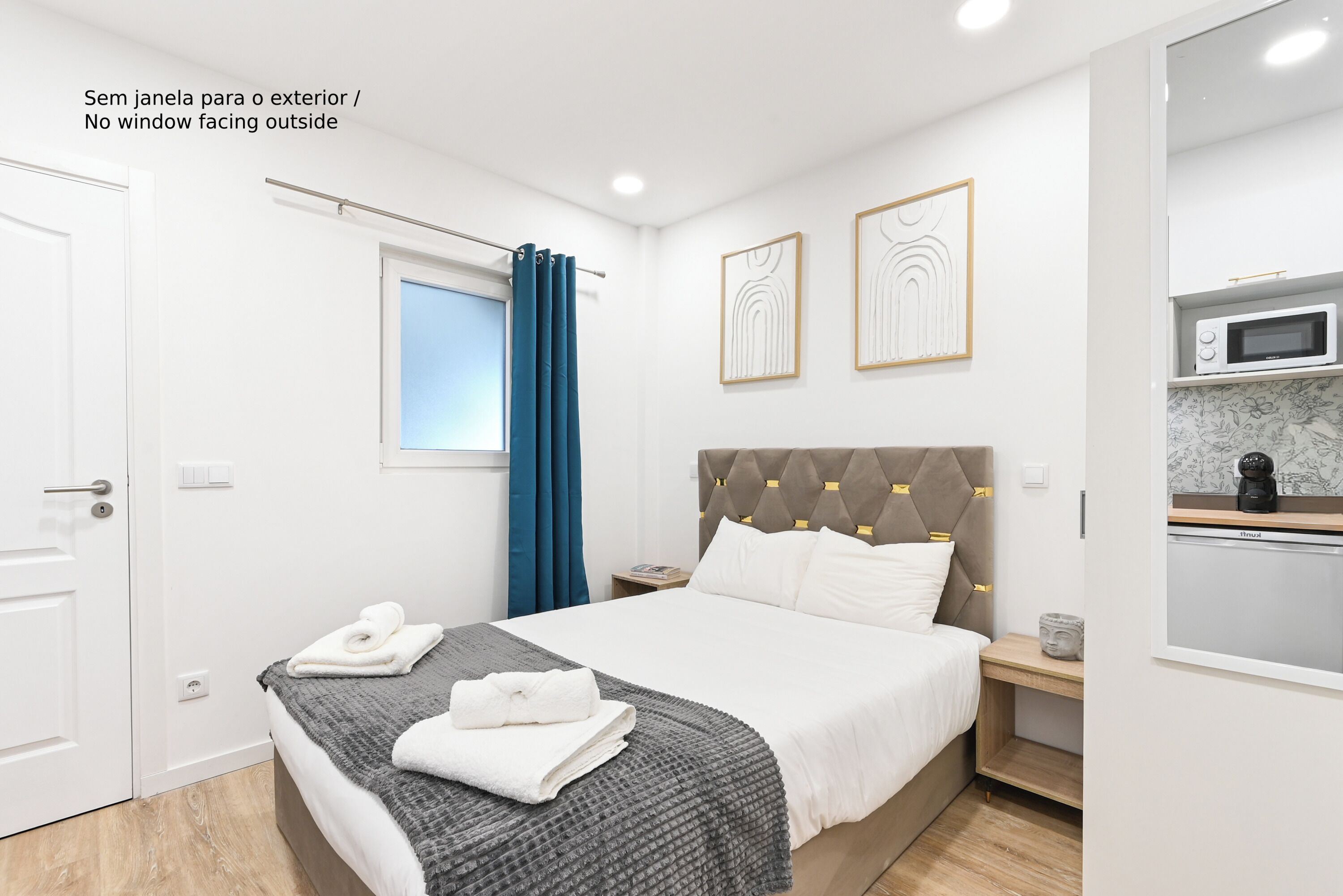 1 bedroom, iron/ironing board, Internet, bed sheets