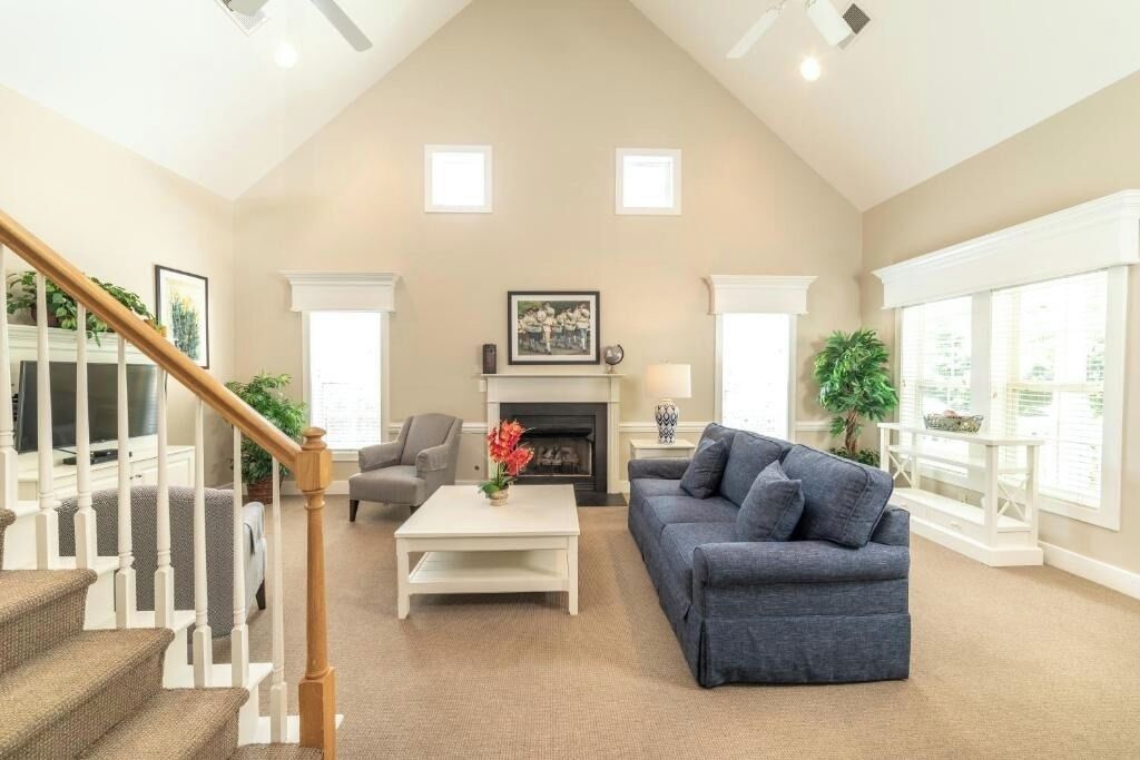 TV, fireplace, DVD player, table tennis