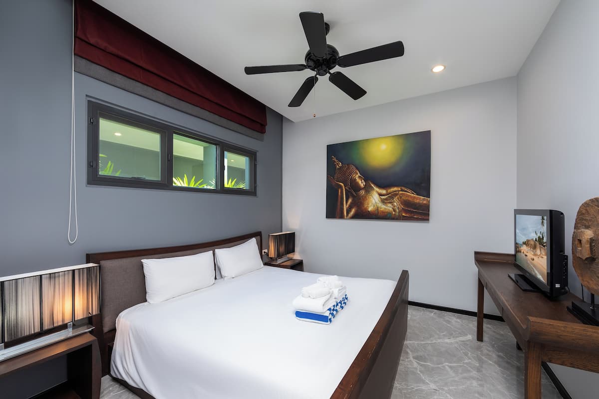 Villa, 2 chambres, vue piscine