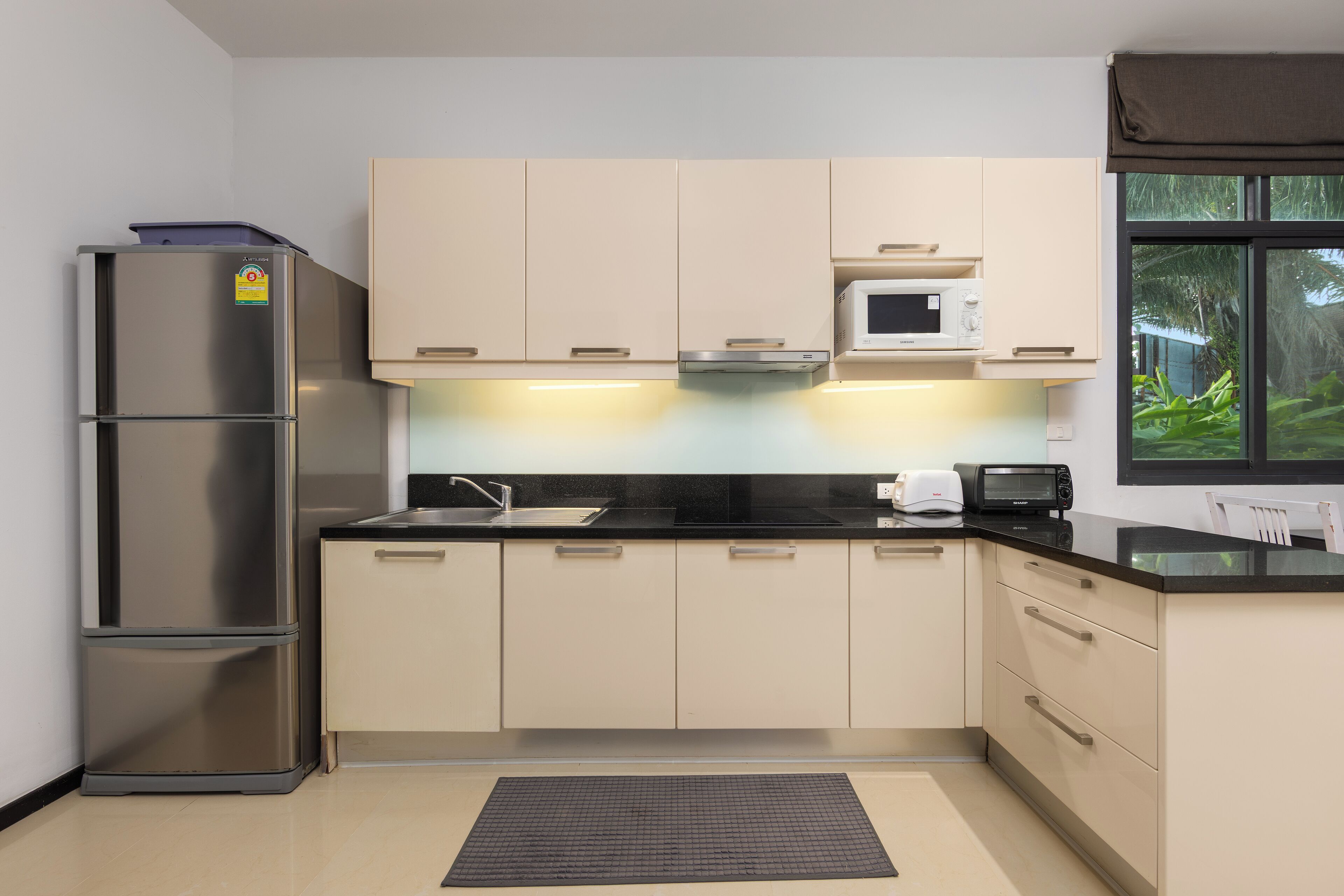 Vila Tradisional, 3 kamar tidur, pemandangan halaman | Dapur pribadi