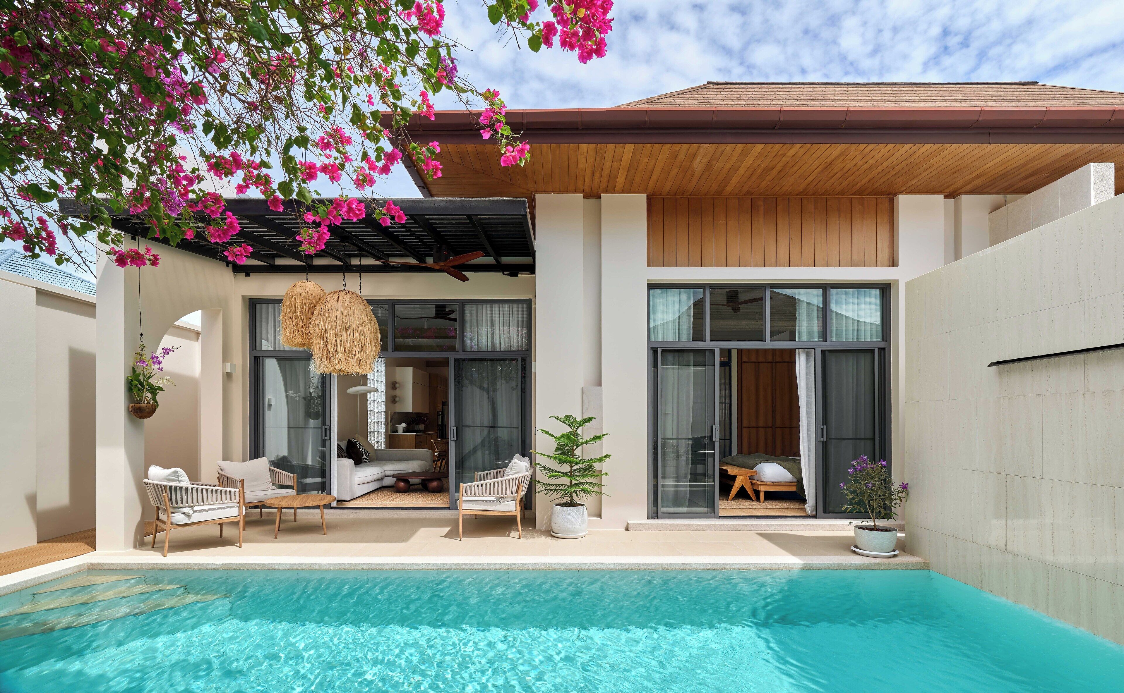 Romantic Villa, 2 Bedrooms, Pool View | In-room safe, laptop workspace, iron/ironing board, free WiFi