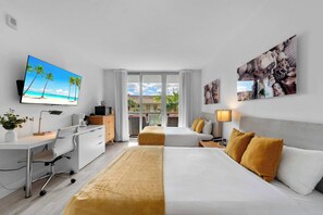 1 bedroom, desk, iron/ironing board, WiFi