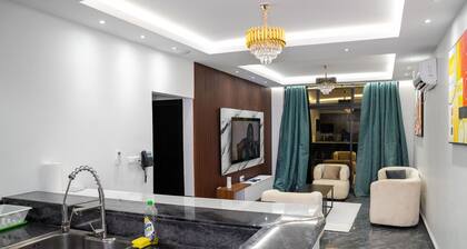 Appartement deux chambres Lit King-Size avec Balcon Ă Douala