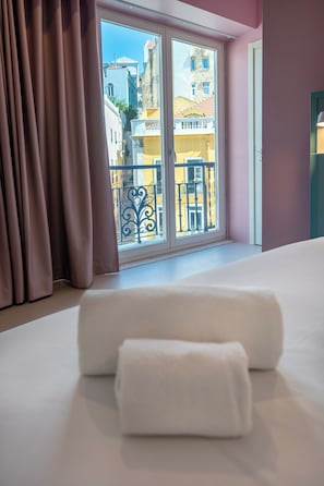 Premium-Doppel- oder -Zweibettzimmer, Stadtblick