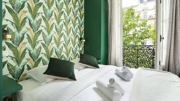 Leilighet | 2 soverom, skrivebord for bærbar PC, strykejern/-brett og sengetøy