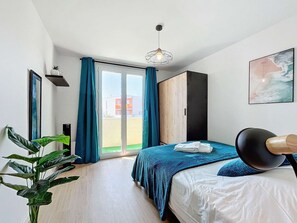 2 chambres, bureau, fer et planche à repasser, Wi-Fi