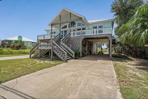 Exterior - West End Retreat with Bay Views and Easy Walk to the Beach (Dauphin Island)