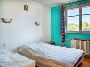 2 chambres, fer et planche Ă  repasser, Wi-Fi, draps fournis