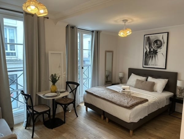 Lovely Studio With Ac - Center Of Paris - IX Distrito de París