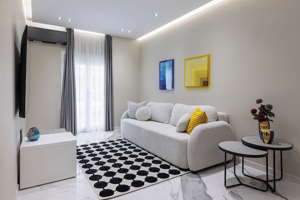 Appartement, 2 chambres, balcon, vue ville