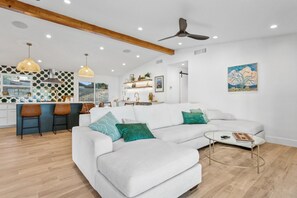 Smart TV, ping pong, books