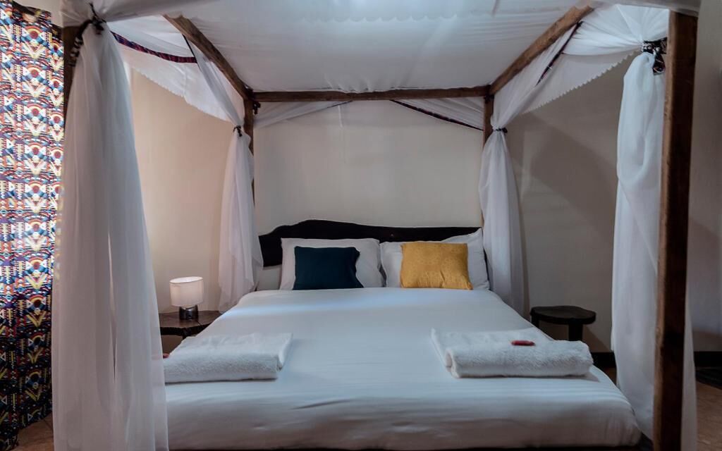 Deluxe-mökki, parveke, näköala puutarhaan | Ilmainen Wi-Fi, vuodevaatteet