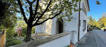 Urban villa with sunny garden