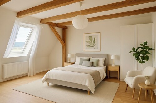 Stadtvilla mit sonnigem Garten