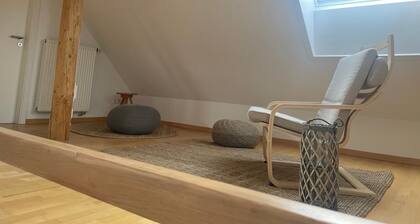 Urban villa with sunny garden