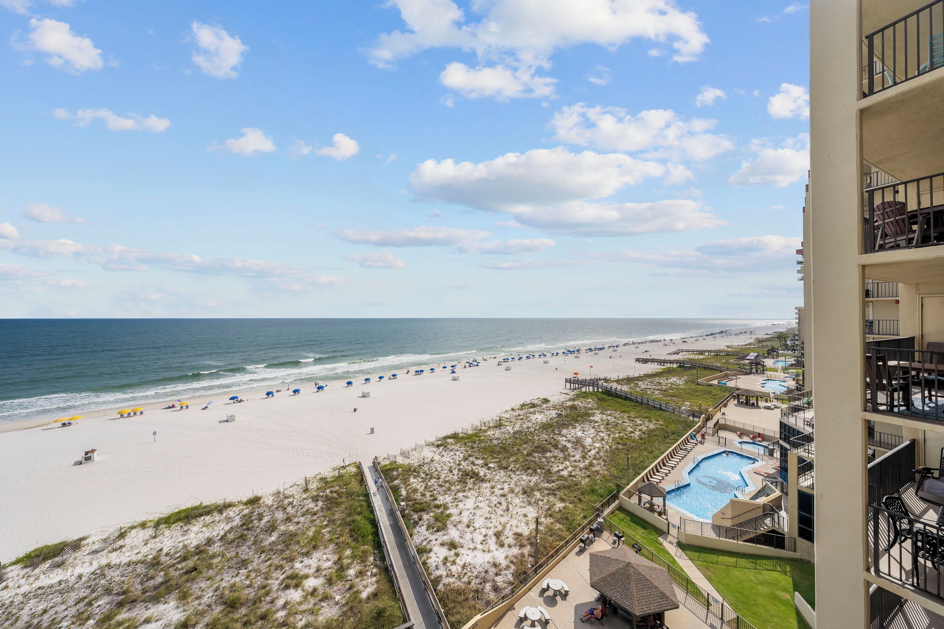 Signature Condo, 3 Bedrooms, Pool Access, Beach View | Balcony view