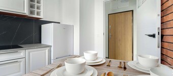Elegant Apartment | Balcony and Workspace