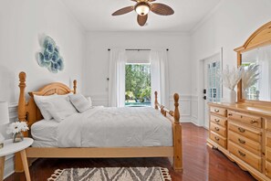 4 bedrooms, iron/ironing board, travel crib, WiFi