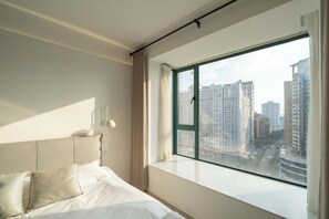 Wifi gratis y ropa de cama