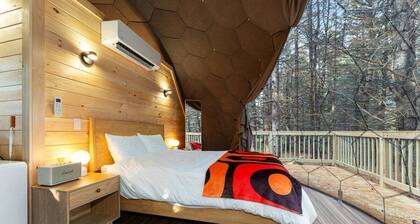 Gaia Nook-Mirror Dome with Private Bathroom