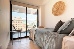 2 室のベッドルーム、WiFi、ベッドシーツ