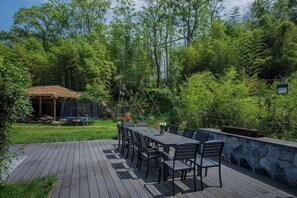 Garden - Anji Double Fish Hall Hot Spring Resort B&B (Longwangshan Canyon Drift Shop) (Anji)