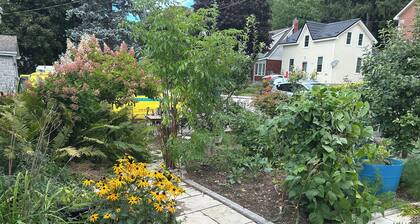 Welcome to Shady Rest, a charming one-bedroom bungalow apartment