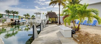 Fish & Boat On-site! Waterfront Florida Keys Home